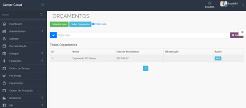Imagem 8 de 10 de Sistema Online Para Vendas E Ordem De Serviço - Plano Mensal