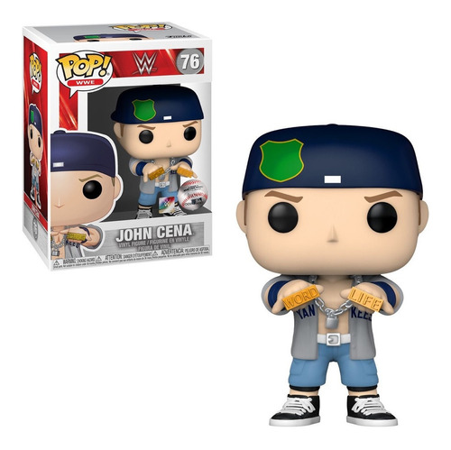 Funko Pop Wwe John Cena (dr. Of Thuganomics) 76