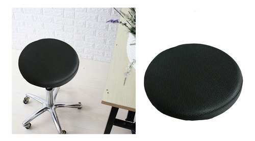 2x Fundas Sillas Cojín Acolchado Silla Cojín Redondo Suave