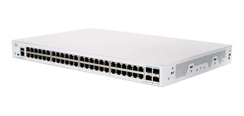 Switch Cisco Cbs250-48p-4g-na De 48 Puertos Poe+ Giga