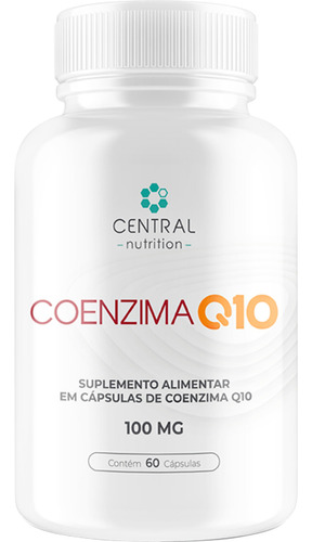 Coenzima Q10 100mg Central Nutrition - 60 Capsulas Sabor 60 Cápsulas (100mg)