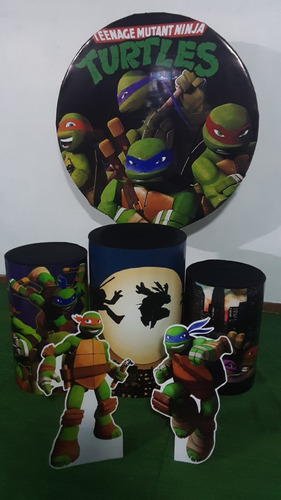 Alquiler De Mobiliario Tortugas Ninjas Para Decoraciones 