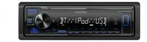 Comprar Autoestéreo Receptor De Medios Kenwood Kmm-bt232u 1 Din Bluetooth Usb Auxiliar Radio Am Fm Mp3 Cara Desmontable Color Negro