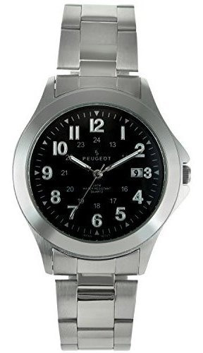 Reloj Peugeot Para Hombre 1017m Army Military Análogo De