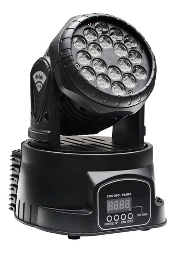 Cabezal Led Wash 70w 7 Led 10 W Rgb + Blanco Potente Dmx