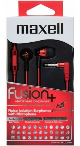 Imagen 1 de 2 de Audifono Maxell Fusion+ Fus9 Con Microfono Auxiliar