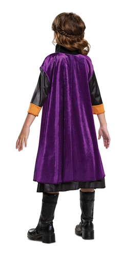 Disfraz Talla 4-6x De Anna Frozen 2 Para Niña- Halloween