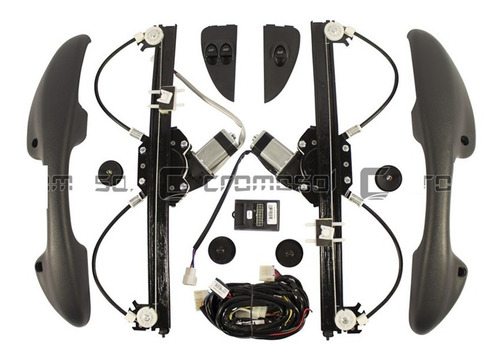 Kit Máquina Levanta Cristal Palio Weekend F4 13/15 5 Puertas