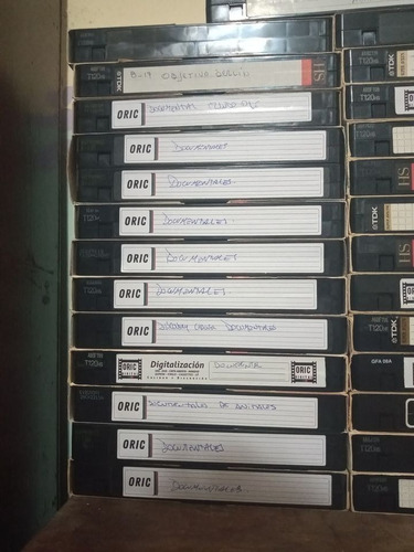 Lote De 33 Vhs De Documentales.