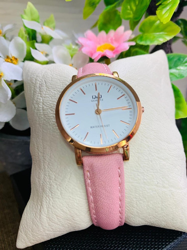 Reloj Q&q Original Mujer Ideal Para Regalo. Correa Delgada