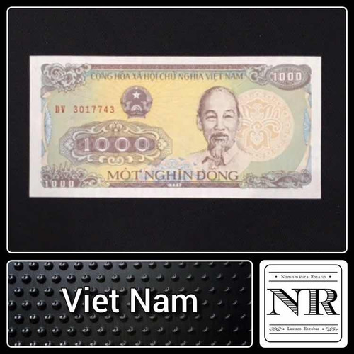 Imagen 1 de 4 de Vietnam - Asia - 1000 Dong - Año 1988 - P #106