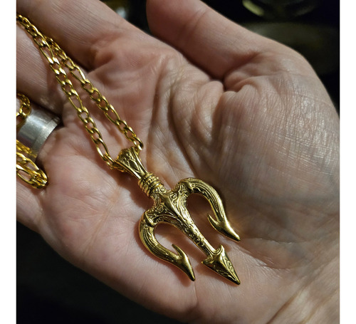 Colar Lilith Para Atração De Prosperidade Cor Dourado