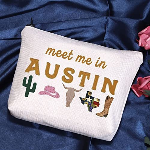 Estuche Cosmético De Viaje 'meet Me In Austin' Para