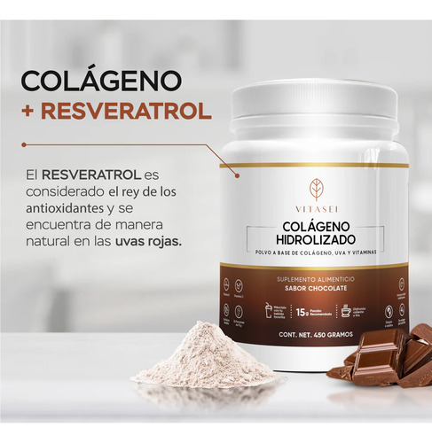 Beauty Booster - Hidrolizado De Colágeno En Polvo Sabor Coco Chocolate