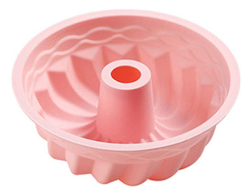 Molde Para Pastel 6  Hornear Vapor Domestico Silicona Rosa