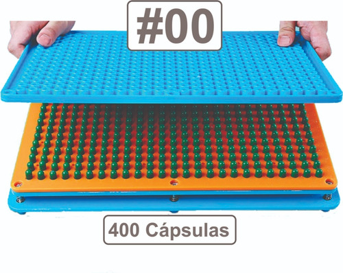 Encapsuladora Manual 400 Capsulas #00 Maquina De Llenado