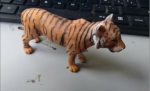 2007 Schleich Wild Female Tiger Pvc Figure 11 Cms