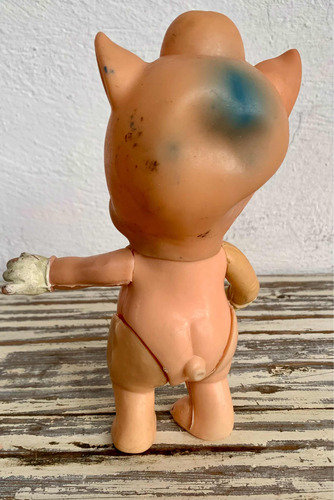 Vintage Muñeco Porky Warner Bros Coleccionable