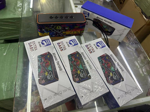 Altavoz Bluetooth Portátil Con Subwoofer Bluetooth 5.1