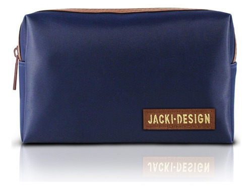 Necessaire De Bolsa For Men Academia Trabalho Jacki Design Cor Azul/marrom