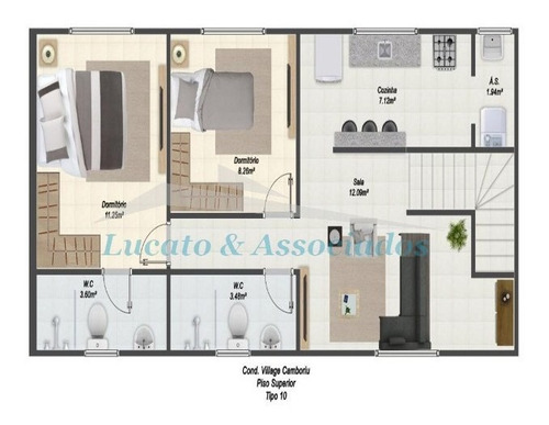 Imagem 19 de 27 de Casa Residencial Em Condominio Fechado Para Venda Na Vila Caiçara, Praia Grande Sp 2 Dormitórios Sendo 1 Suíte, 1 Vaga - Ca00439 - 69503129