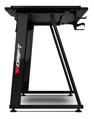 Imagen 3 de 3 de Mesa Gamer, Drift Dz75, 113x60x75cm, Patas Ajustables