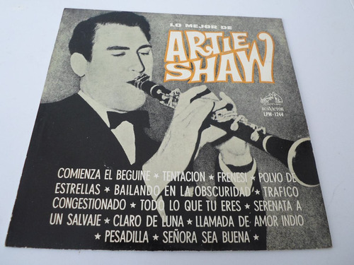 Artie Shaw - Lo Mejor De Artie Shaw - Vinilo Argentino