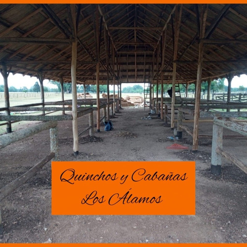 Imagen 5 de 5 de Quinchos De Paja/ Pergolas/ Decks. Los Álamos