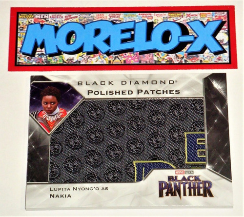 Marvel Black Diamont - Patches Card - Black Panther
