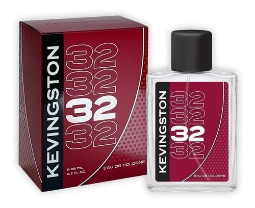 Imagen 1 de 5 de Perfume Colonia Kevingston Rojo 32 Hombre X100ml 