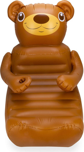 Padrísimo Flotador Inflable Swimways Oso Teddy Abrazable Color Agua