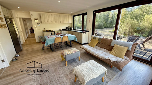 Casa Amoblada 3d 2b 92 M2 Parcela 6.590 M2 Ensenada Pvaras