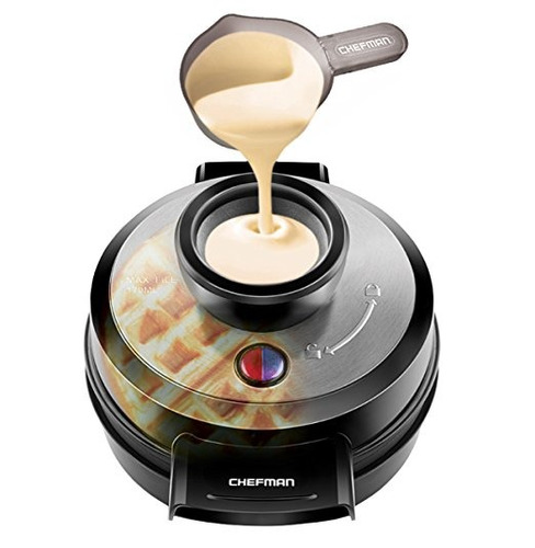 Chefman Belga Wafflera, Patentado No Desbordamiento Perfect 