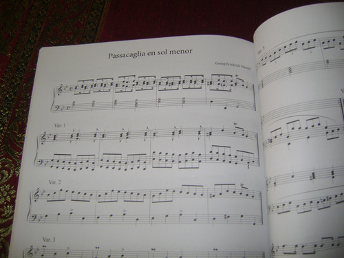 Libro Partituras Piano La Gran Coleccion Musica De Barroco 1 (Usado)