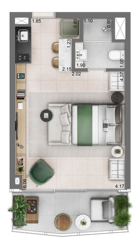 Imagem 23 de 28 de Studio Residencial Para Venda, Vila Olímpia, São Paulo - St7030. - St7030-inc