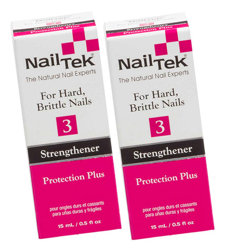 Nail Tek Protection Plus 3, Fortalecedor De Unas Para Unas D