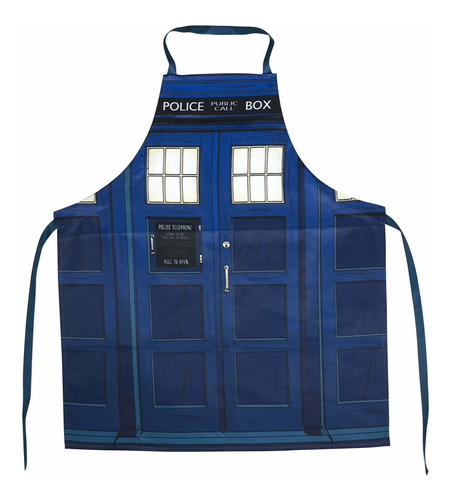 Delantal De Doctor Who Tardis  Cook With Tardis