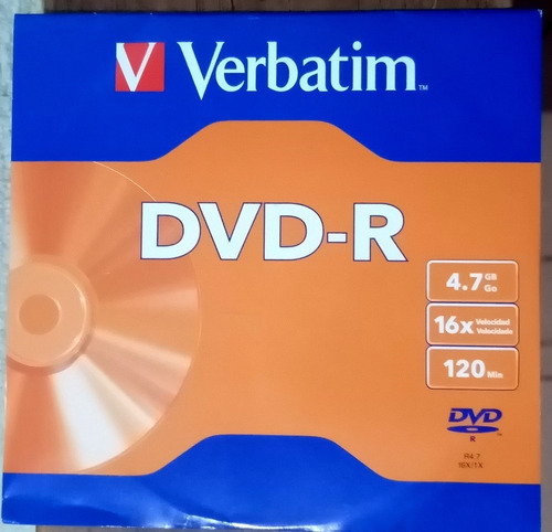 Dvd Virgen Calidad Verbatim Oferta - Unidad a $6633