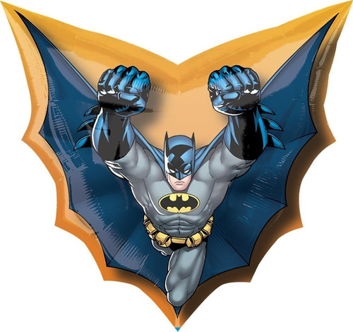 Globo Metalizado Batman Triangulo 76x75cm