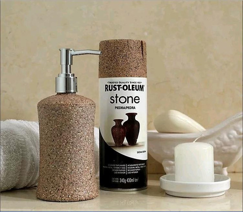 Aerosol Rust Oleum Imitación Piedra - Stone 340gr - Davinci
