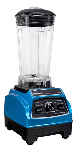 Imagen 2 de 3 de Licuadora Turboblender TB 50 2 L azul con jarra de tritan 220V