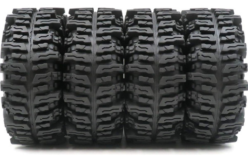 4pcs Rc 2.2 Mud Slingers Neumáticos Super Grip Crawler Neumá