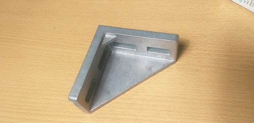 Imagen 1 de 5 de Escuadra Para Perfil Bosch Aluminio 4040 4080 3d