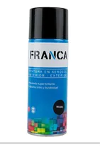 Comprar Esmalte En Aerosol 400ml Franca - Mate Brillante Y Satinados Color Negro Mate