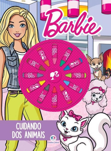 Livro Ciranda Das Cores - Barbie - Cuidando Dos Animais