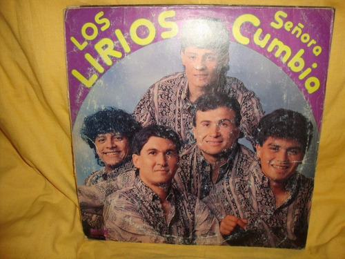 Vinilo Los Lirios Señora Cumbia Aa C1