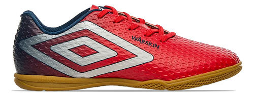 Botines Hombre Futsal Umbro Warskin Rojo On Sports