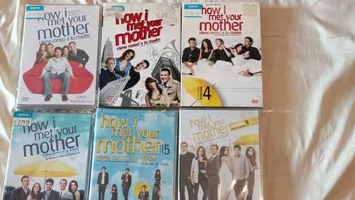 Dvd Como Conoci A Tu Madre Temporada 1-2-4-5-8-9 (Usado)