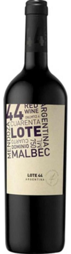 Vinho Argentino Lote 44 Malbec Tinto - 750 Ml