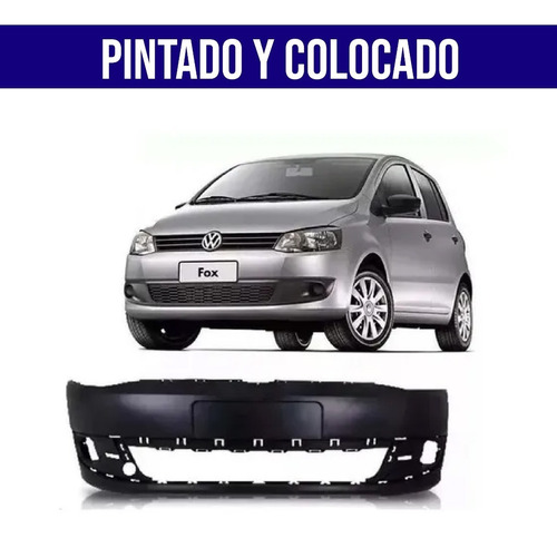 Paragolpe Fox Suran 10 2011 2012 2013 2014 Pintado Colocado